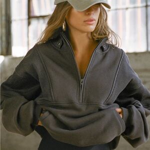 NWT Joah Brown Retro Half Zip